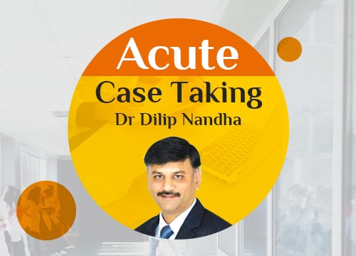 Acute Case taking – Part II