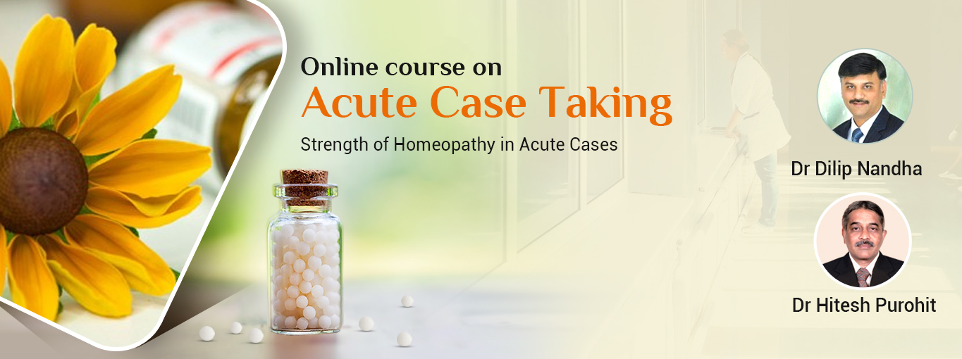 Acute Case Taking 