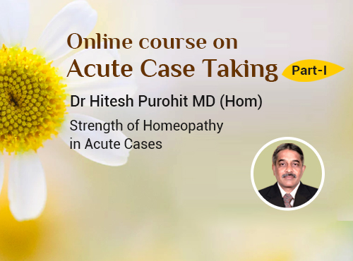 Acute Case taking – Part I