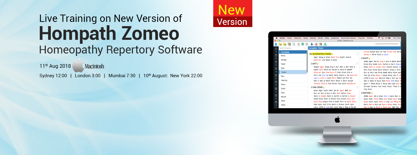 Hompath Zomeo New Version 13.2 Training- Macintosh