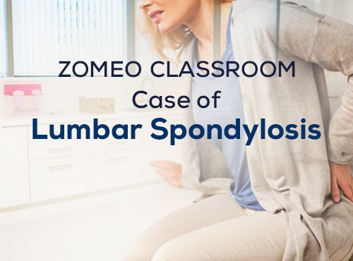 Case of Lumbar Spondylosis